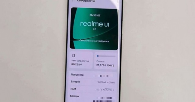 Realme sắp “chơi lớn” với smartphone pin 10.000 mAh, cấu hình ấn tượng