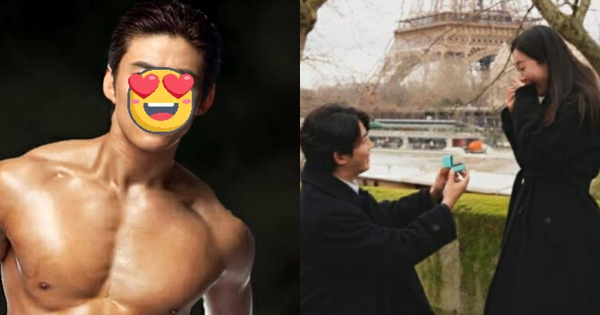 Màn tỏ tình đẹp nhất đêm giao thừa: Nhìn chú rể nóng bỏng thế này chẳng trách cô dâu lại “mê như điếu đổ”