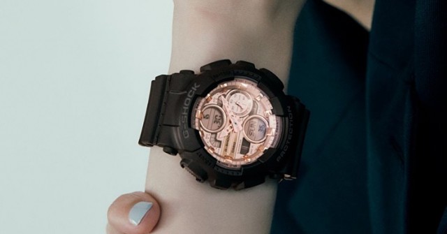 Casio ra mắt G-Shock GMA-S140PG phủ vàng hồng cá tính, giá không quá cao