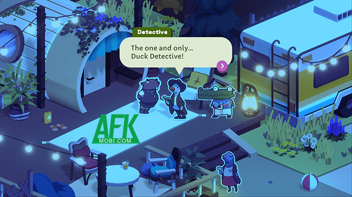 Duck Detective: Ghost Glamping mời game thủ nhập vai thám tử vịt độc nhất vô nhị