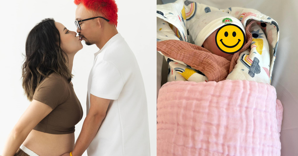 Sao nam Vbiz và vợ vũ công kém 13 tuổi chào đón con đầu lòng