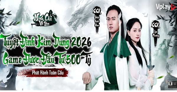 Địa chấn 500 tỷ: Minh Chủ Võ Lâm debut toàn cầu, “chơi lớn” tặng cặp đôi Dương Quá – Tiểu Long Nữ SSR ngay khi đăng nhập!