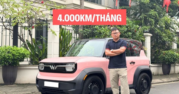 Chạy 4.000km/tháng, chủ xe VinFast VF 3: ‘Xe điện giờ tiện như xe xăng, đã thử cung Hà Nội-Huế ngon lành’