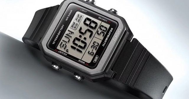 Casio hồi sinh phong cách đồng hồ số thập niên 1990, giá chỉ 1 triệu đồng