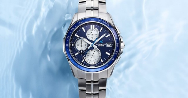 Casio tung Oceanus Manta OCW-S7000F-2A với pin dùng tới 19 tháng