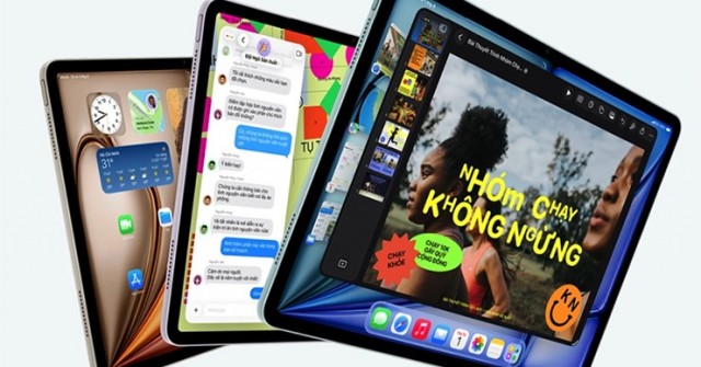 iPad Air M4 tràn đầy nội lực ra mắt với giá bán không thể ngờ