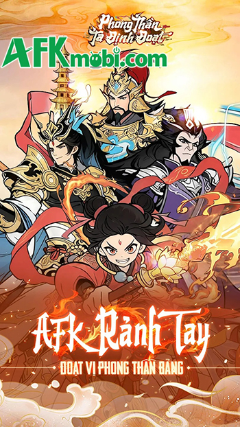 Phong Thần – Ta Định Đoạt game đấu tướng rảnh tay lấy chủ đề Phong Thần cập bến Việt Nam