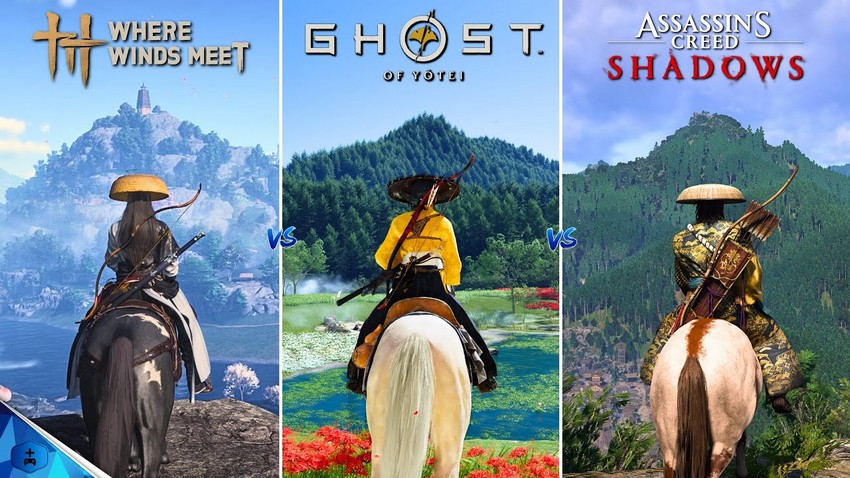 Where Winds Meet, Ghost of Yōtei và Assassin's Creed Shadows - Đâu là tựa game tốt nhất?