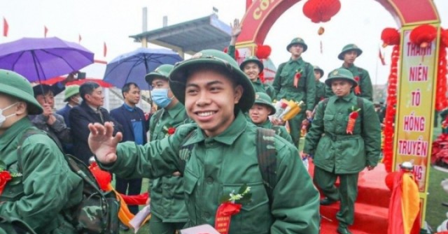 Hôm nay, thanh niên cả nước lên đường nhập ngũ