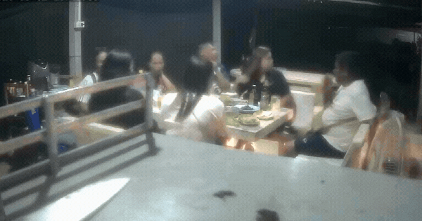 Người đàn ông đâm xe kinh hoàng vào bàn nhậu của vợ cũ