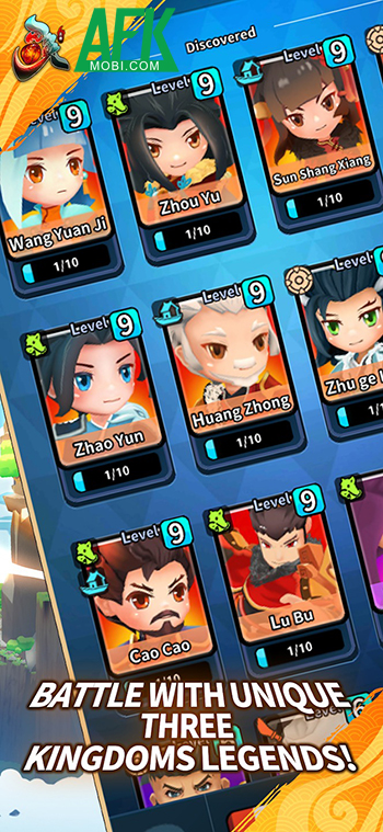 Idle Legends: 3D Racing Game đưa bạn cùng các tướng Tam Quốc bước vào chiến trường khốc liệt