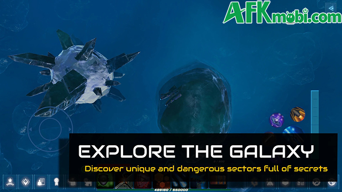Spacelancer MMORPG game sandbox trực tuyến cho các người chơi khám phá những vì sao
