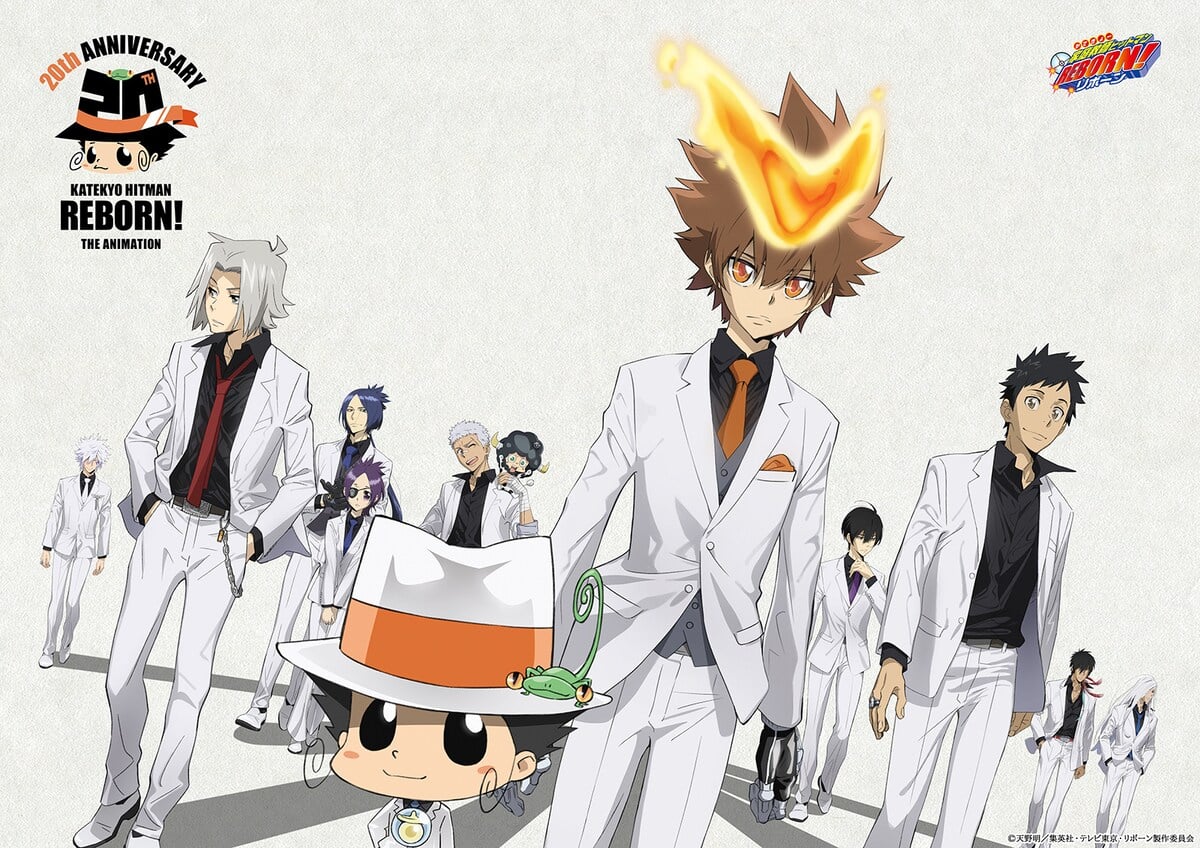 REBORN! Anime chính thức khởi động kỷ niệm 20 năm với visual và trailer mới