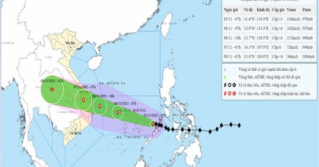 Bão số 13 tăng cấp 13 - 14: Người dùng Google cập nhật thời tiết TP.HCM, Nha Trang