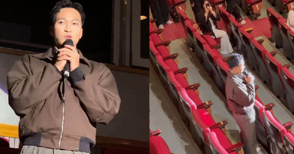 Diễn viên Mưa Đỏ bật khóc khi tổ chức fanmeeting không bán được vé, hàng ghế trống nhan nhản
