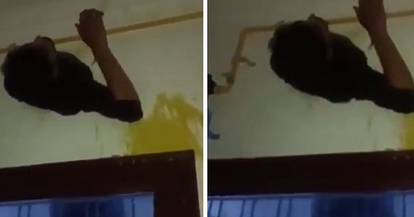 Tên trộm mắc kẹt trong ống thông gió khi cố đột nhập nhà dân