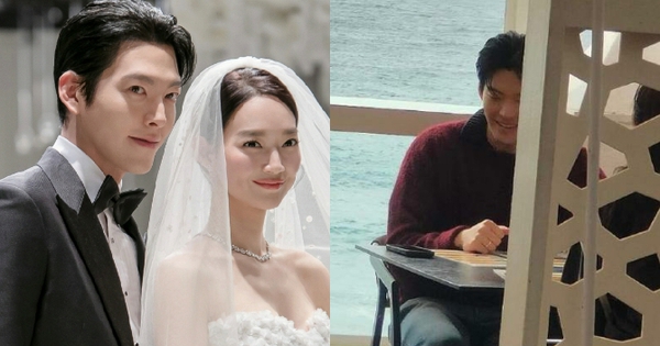 Hot rần rần ảnh Shin Min Ah - Kim Woo Bin đi hưởng tuần trăng mật, chi tiết đặc biệt khiến MXH nổ tung