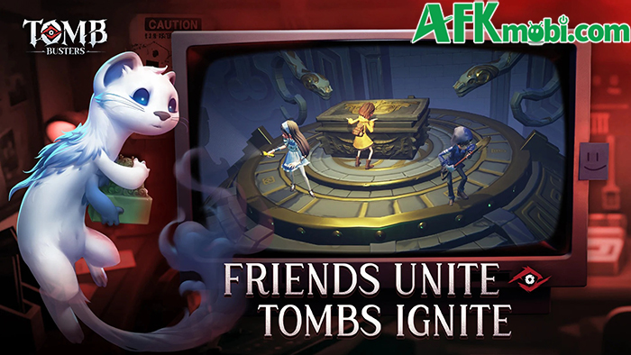 Tomb Busters mời người chơi bước vào khám phá những hầm mộ tối đầy bí ẩn