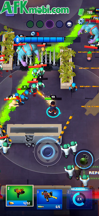 Bắt đầu những cuộc chiến sinh tồn trong thế giới hậu tận thế tại Trillionaire Thugs ZombieWorld