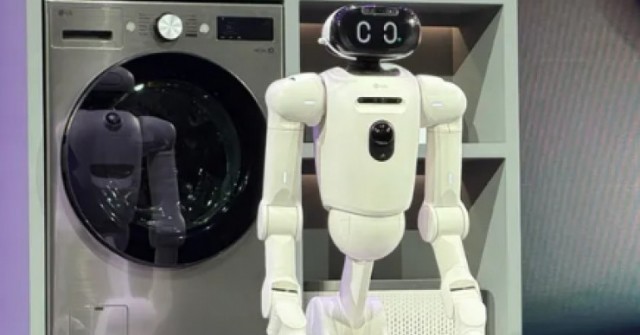 Robot LG CLOiD vừa gây ấn tượng mạnh tại CES 2026