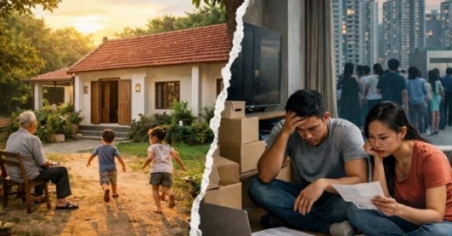 Bỏ không nhà ở quê và è cổ 20 năm trả nợ nhà Hà Nội, tôi làm giàu cho người khác