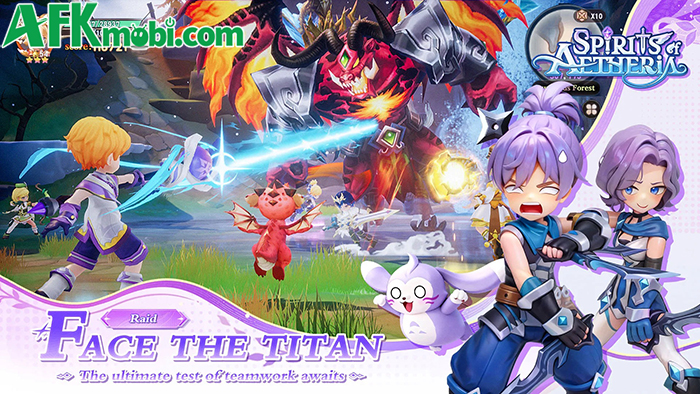 Spirits of Aetheria game MMORPG mang đến một thế giới fantasy vừa ngộ nghĩnh vừa đầy màu sắc
