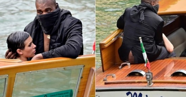 Vợ Kanye West nói về hình ảnh phản cảm với chồng trên taxi nước