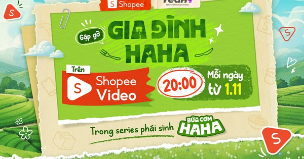 Gặp gỡ “Gia Đình Haha” trong series phái sinh “Bữa Cơm Haha” vừa lên sóng trên Shopee