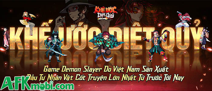 Khế Ước Diệt Quỷ game đấu tướng lấy chủ đề Demon Slayer sắp ra mắt tại Việt Nam