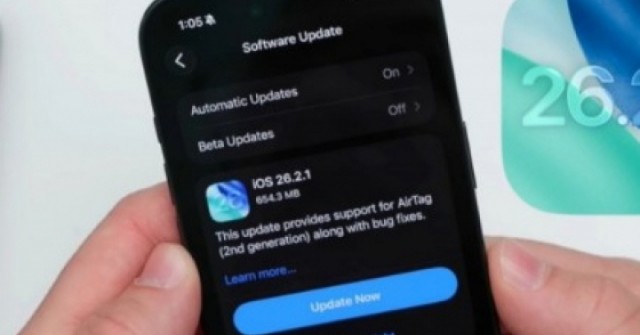 Nhiều người dè chừng với bản cập nhật iOS 26.2.1 vì loạt lỗi mới