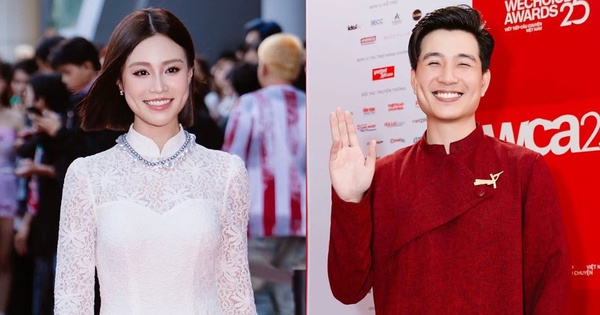 Bắt gặp cặp đôi cực phẩm visual ngầm công khai tại WeChoice Awards 2025, nhan sắc trời sinh 1 cặp đố tìm được điểm chê