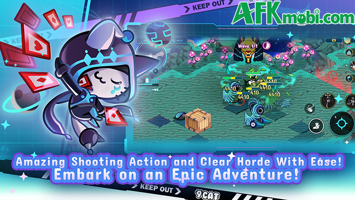 Cùng các đặc vụ lông xù cứu lấy thiên hà trong game 9Cat Saga: Strike Team