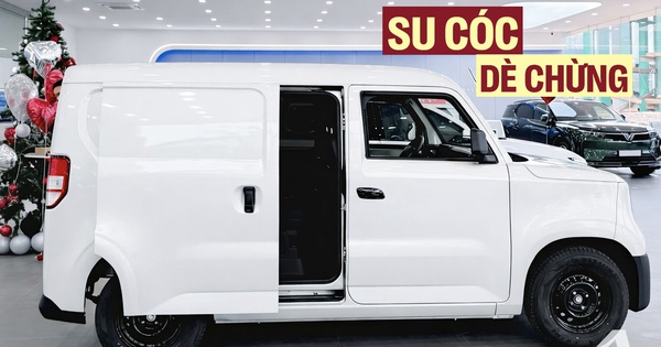 Đại lý nhận đặt VinFast EC Van bản mới: Giá dự kiến 325 triệu đồng, thêm cửa lùa như 'Su cóc’, dễ bán sau Tết