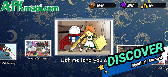 Cùng những anh hùng văn phòng phẩm đối mặt bọn kiến đen với game Stationery Heroes