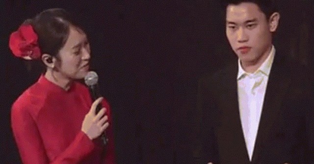 MC Khánh Vy và Đình Bắc 'bắn' tiếng Nghệ An gây sốt mạng xã hội