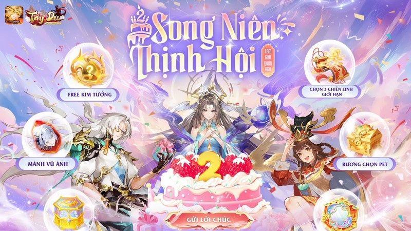 Tây Du VNG bước sang tuổi thứ 2: Tri ân cộng đồng bằng sự kiện lớn nhất từ trước đến nay