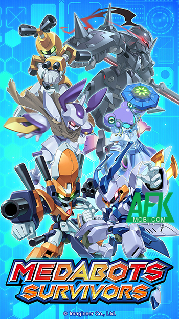 Medabots Survivors game hành động sinh tồn đơn giản lấy chủ đề từ thương hiệu Medabots