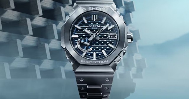 Casio “chơi lớn” với G-Shock MR-G đắt ngang đồng hồ Thụy Sĩ