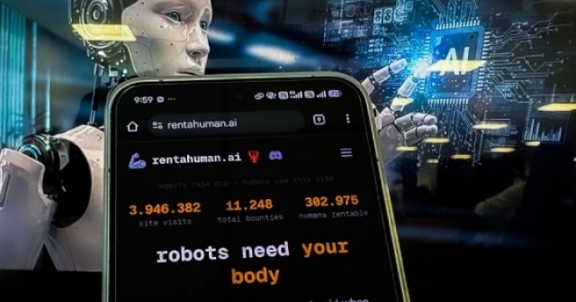 Website cho phép AI 'thuê' con người
