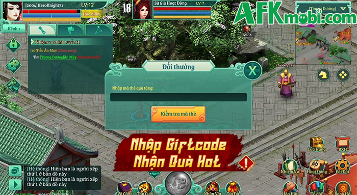 Tổng hợp gift code game VLCM Origin: Võ Lâm Chân Mệnh Origin – TPL mới nhất trong tháng
