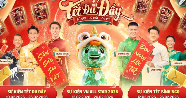 EA Sports FC Mobile Việt Nam đón Tết “đủ đầy” cùng dàn sao Việt, hoàn thiện đội hình 11 chiến binh Sao Vàng