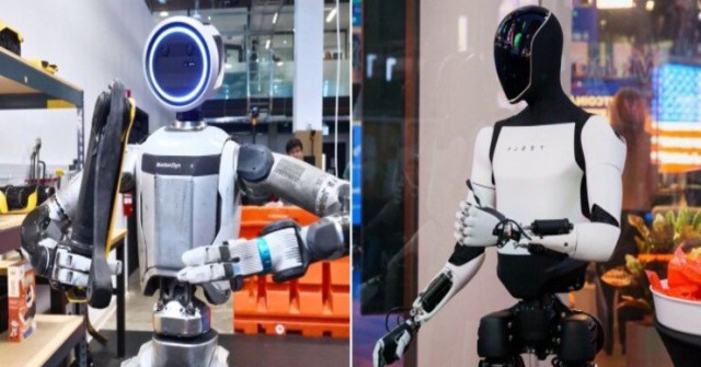 Khác biệt giữa hai robot hình người hàng đầu của Mỹ