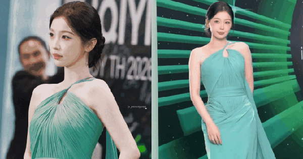 Ngu Thư Hân gặp họa vì chiếc váy 