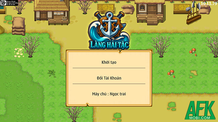 Làng Hải Tặc FNS cho dân cày trải nghiệm sự đơn giản trong phần gameplay