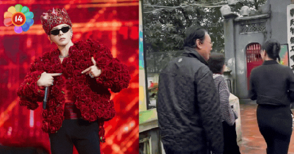 Tóm dính bố mẹ G-DRAGON dạo phố tham quan Đền Ngọc Sơn - Hồ Gươm, còn 