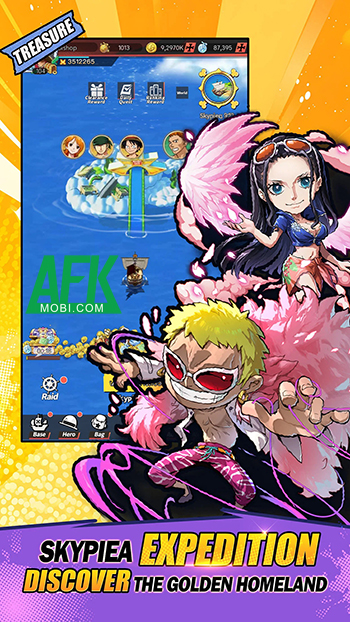Era of the Tides game đấu tướng chiến thuật màn hình dọc lấy chủ đề One Piece
