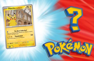 Cả thế giới ngỡ ngàng với quân bài Pikachu mới có thể 