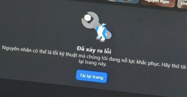 Facebook hoạt động chập chờn