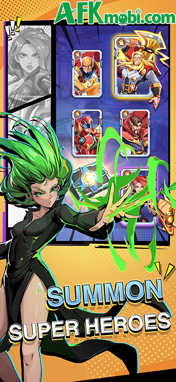 Dẫn dắt các siêu anh hùng chiến đấu cứu lấy nhân loại trong AFK Multiverse: Idle Legends