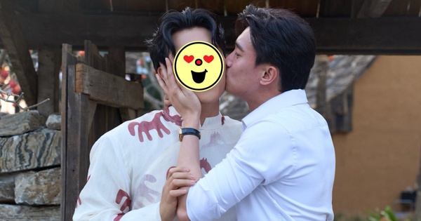 Lộ ảnh Quốc Trường hôn 1 người đàn ông